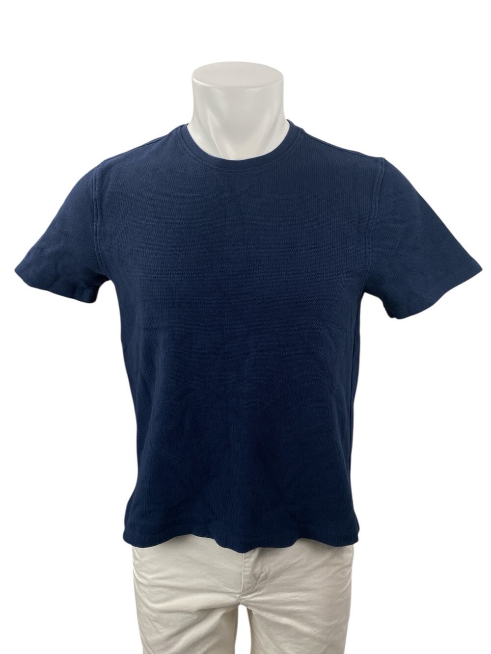 Zudio Men's Navy Blue Short Sleeve Crew Neck Basic Casual T Shirt Tee Top Size M